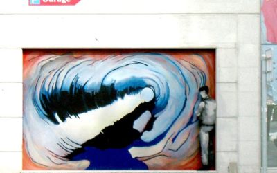 1998, peinture murale extérieure