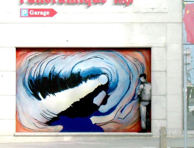 1998, peinture murale extérieure
